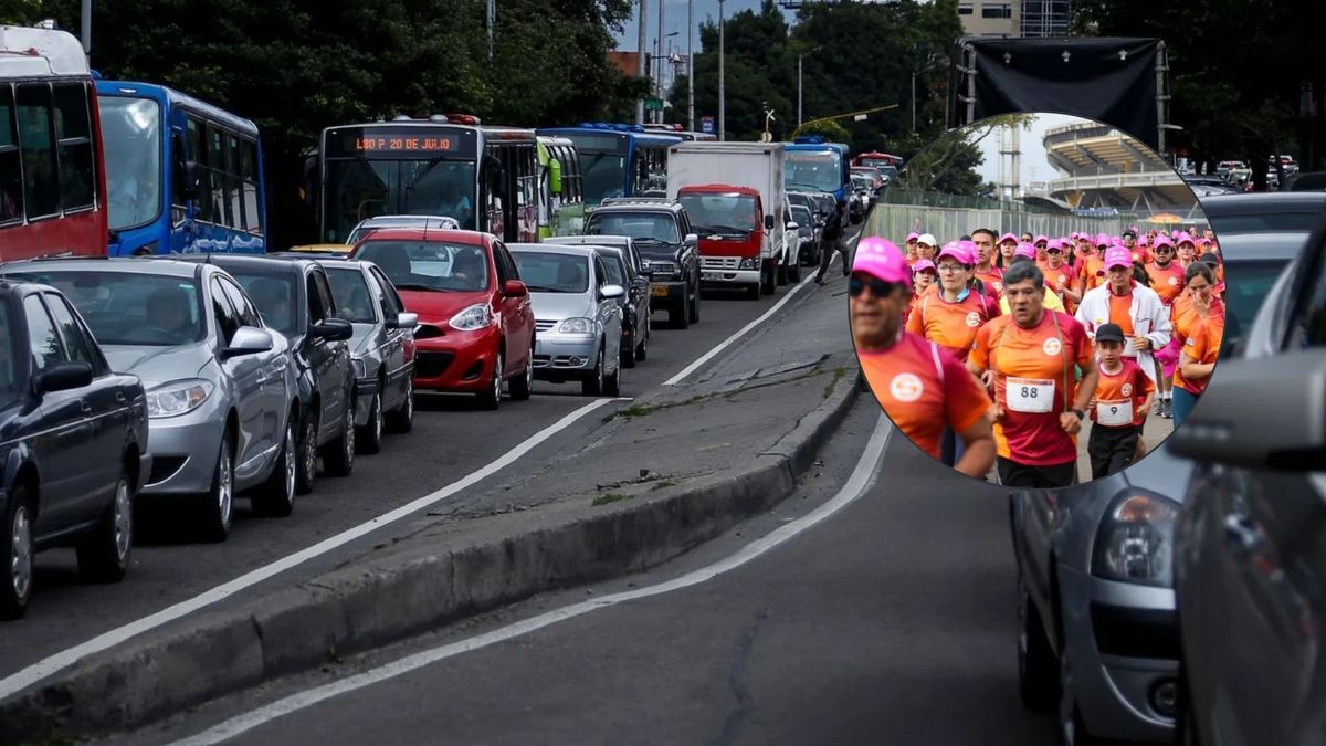 Cierres viales en Bogotá HOY domingo 30 de agosto por Carrera de la Solidaridad: horarios y rutas alternas