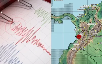Doble temblor en Chocó: Servicio Geológico Colombiano reporta dos sismos con menos de 30 minutos de diferencia; se sintieron en varias ciudades