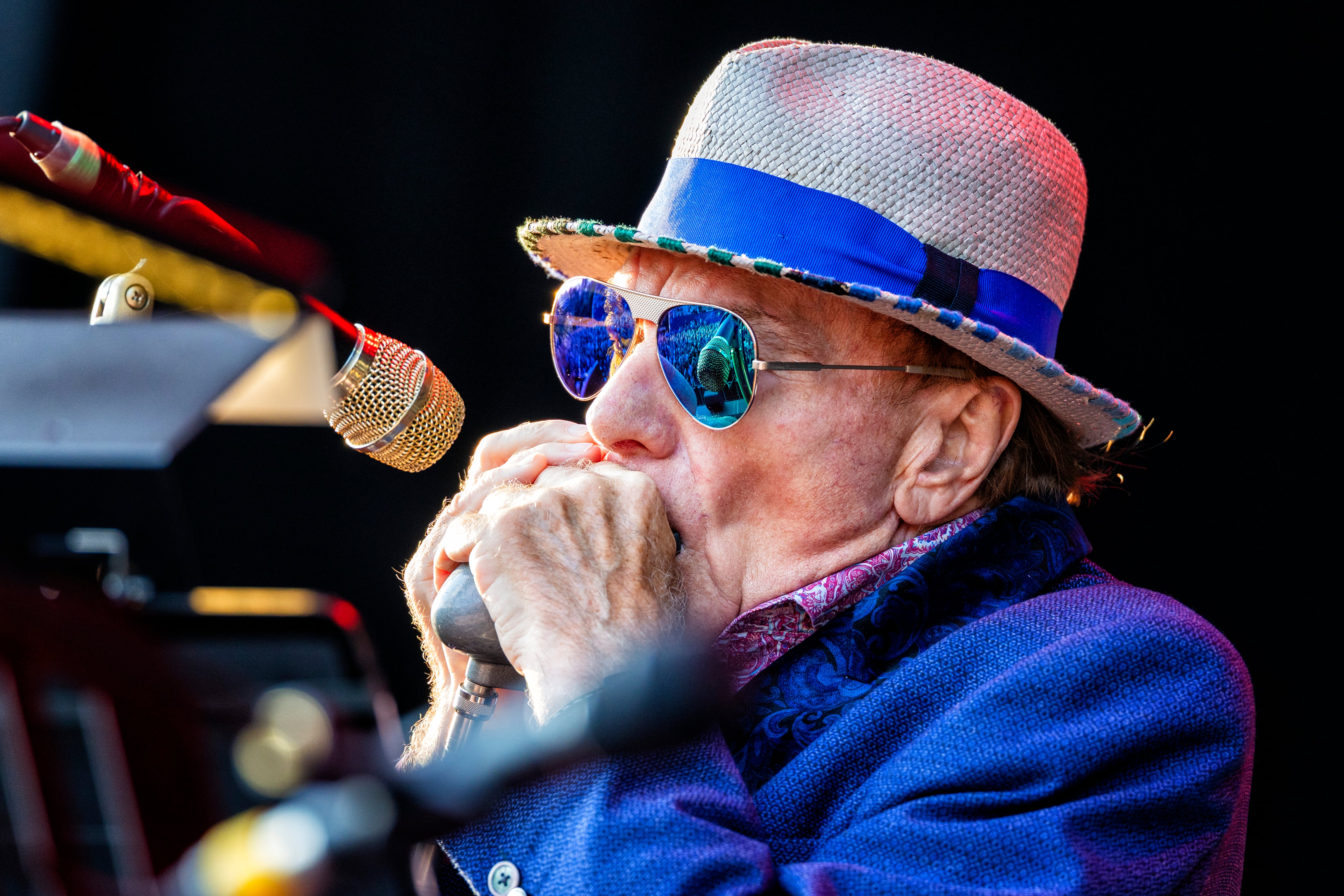 Van Morrison actuando el 30 de junio de 2026 en Noches del Botánico de Madrid.