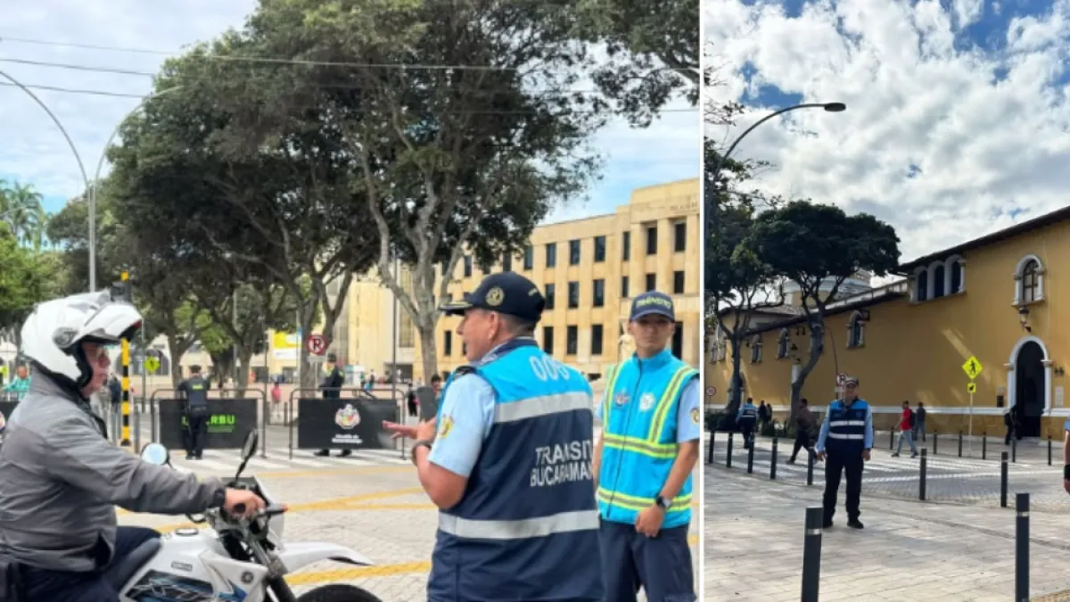 ¡Evite multas! Pico y placa en Bucaramanga este viernes 28 de agosto de 2026: estas son las placas que tienen restricción