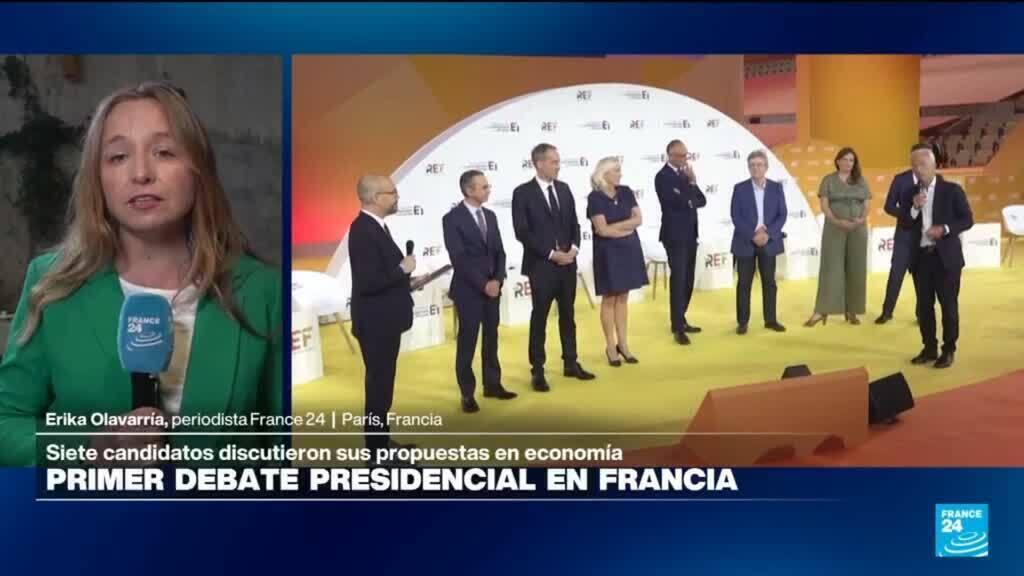 Informe desde París: candidatos presidenciales expusieron sus propuestas económicas en debate