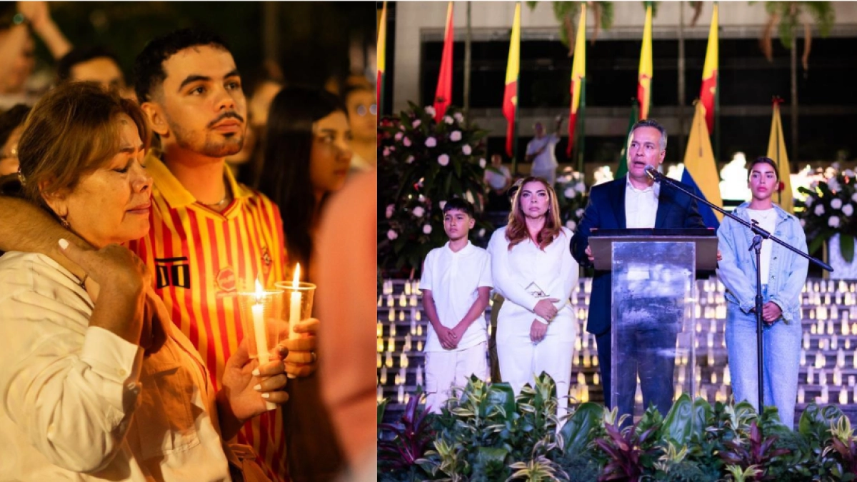 Pereira conmemoró sus 163 años y rindió homenaje a las víctimas del terremoto; esto dijo el alcalde Mauricio Salazar: 'Nos verán volver, lo juro'